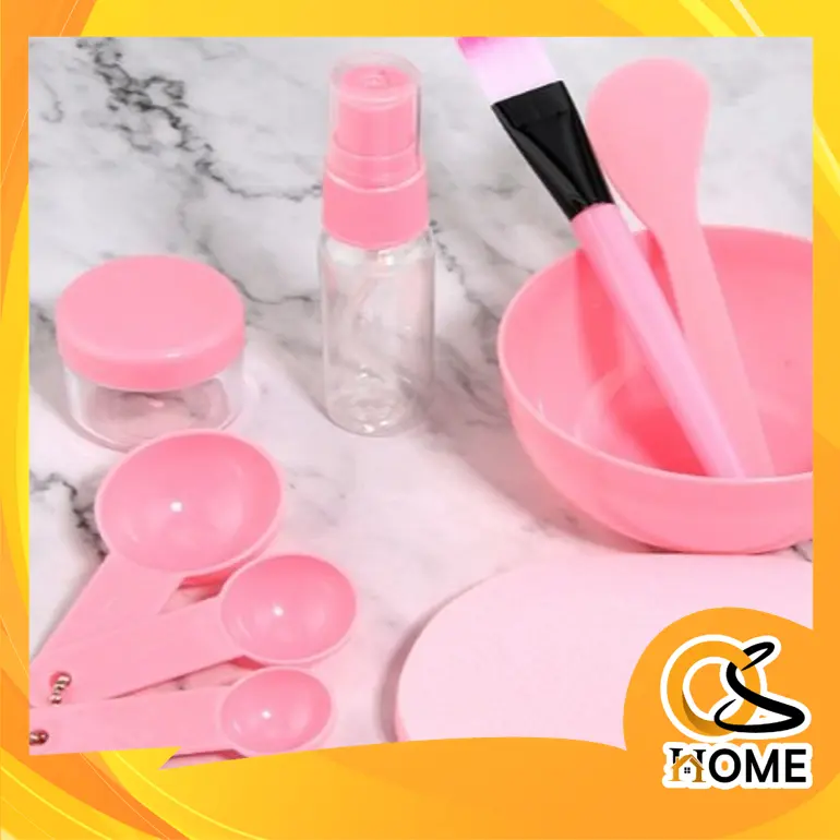 BISA COD K5012 Mangkok Masker Set isi 9 / Kuas Alat rias / Mask Bowl / Kecantikan
