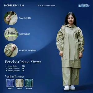 [COD] JAS HUJAN ELMONDO 716 PONCO LENGAN CELANA Mantel Tahan Air