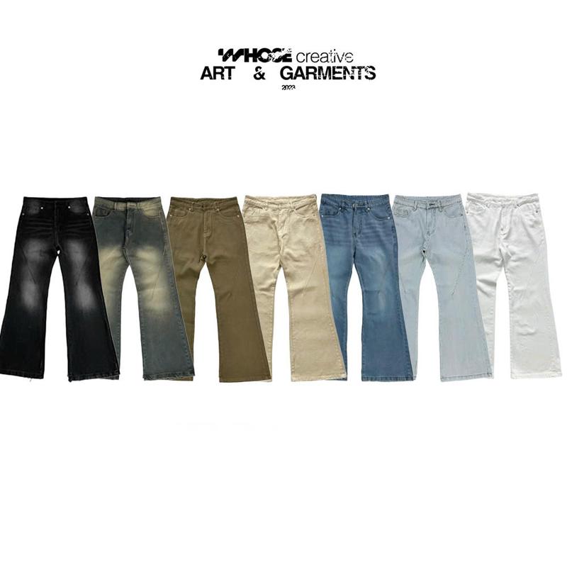 [4 MÀU MỚI] FLARED JEANS WASH VER 1  - Quần jeans ống loe wash Whose Studio