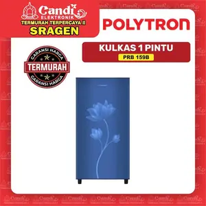 POLYTRON KULKAS POLYTRON - PRB 159 B/R - Biru