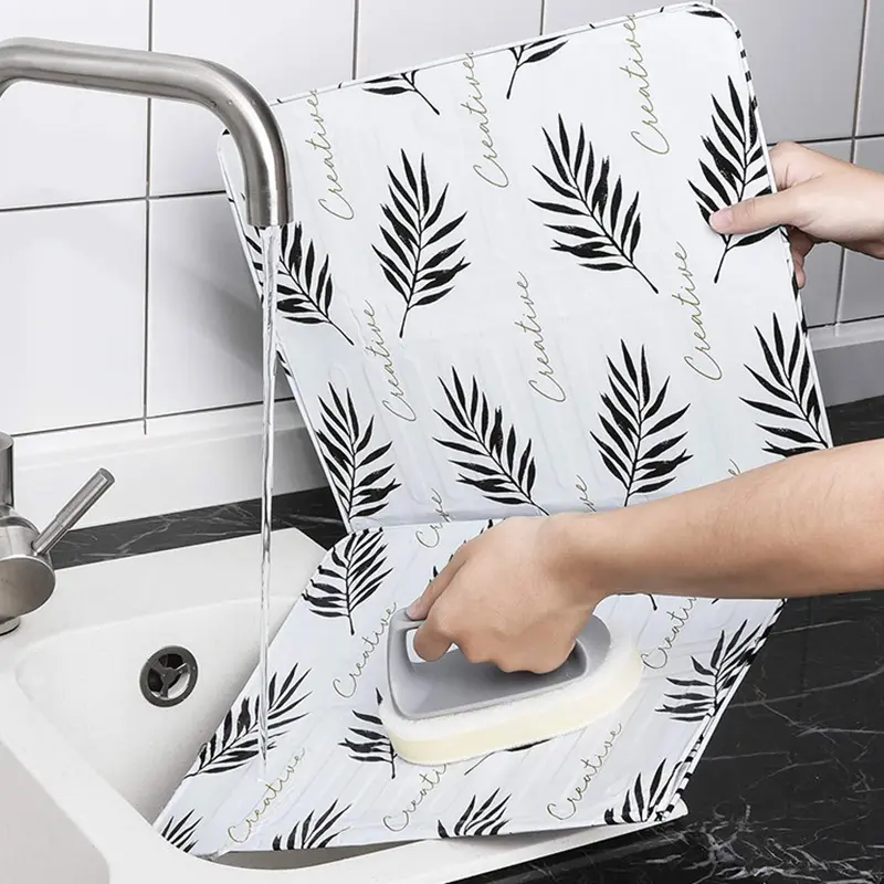Đĩa Giấy Bạc Bếp, Dụng Cụ Nhà Bếp, Ngăn Chặn Dầu Bắn, Nấu Ăn, Vách Ngăn Nóng, Dụng Cụ Chuyên Nghiệp 5