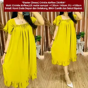 Daster (Dress) Crinkle Airflow Zahra