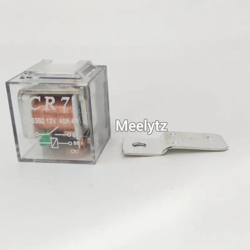 Relay kaki 4 Panom 12volt 40 ampere indikator LED type bening 1