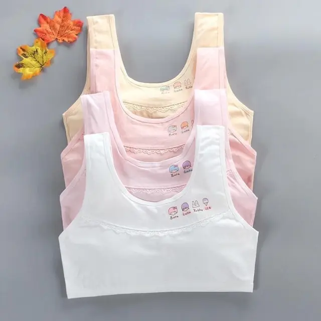 เสื้อในเด็ก first bra เสื้อในเด็กสาว แบบสวม เสริมฟอง 8-15ปี
