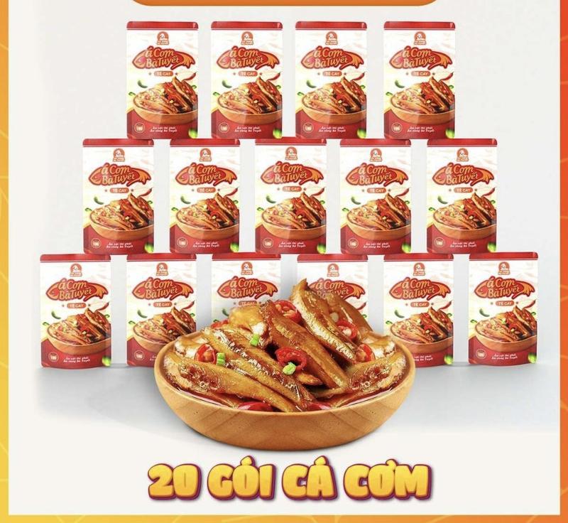 COMBO CÁ CƠM ĂN CÙNG BÀ TUYẾT đồ ăn vặt VIỆT NAM