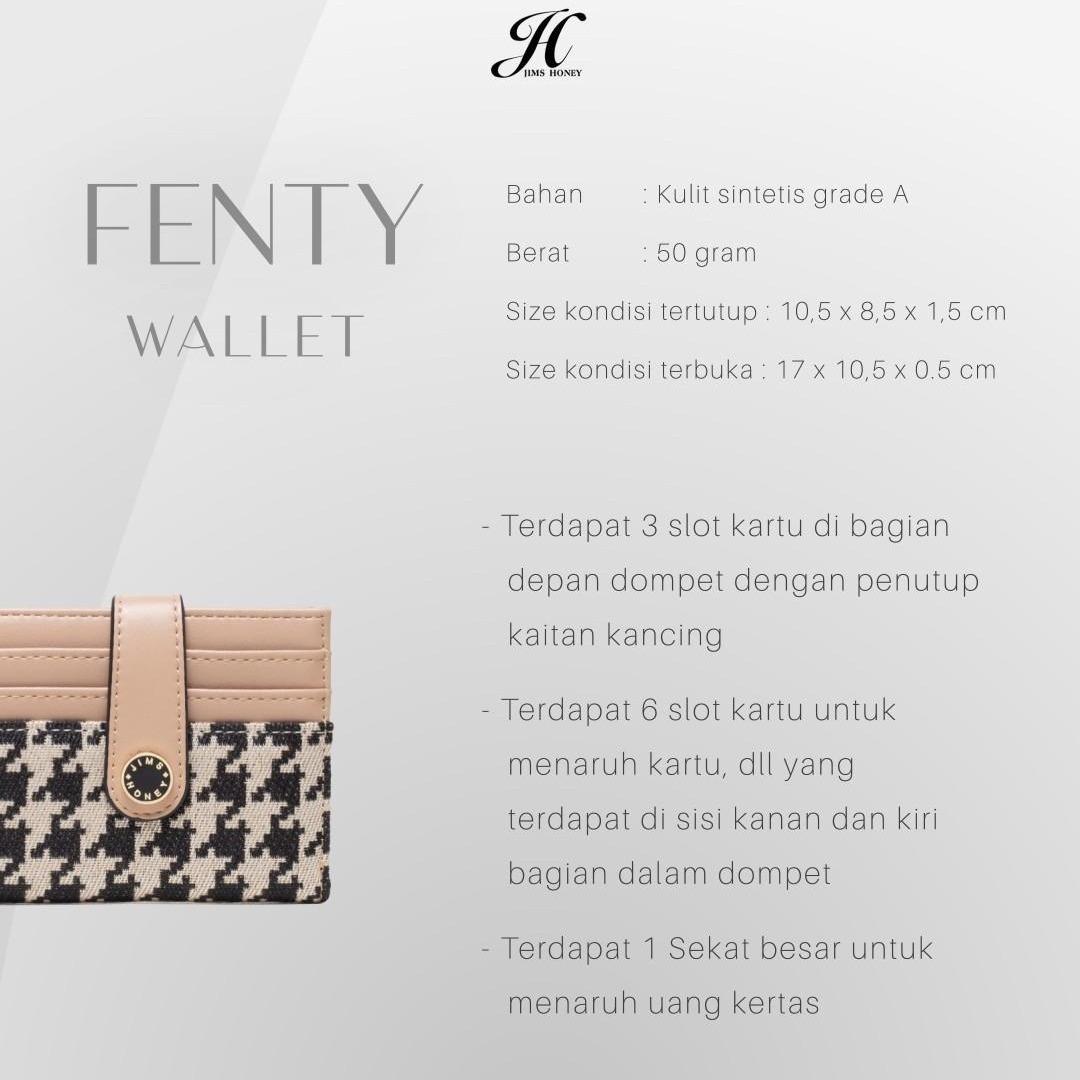 JIMS HONEY DOMPET LIPAT WANITA FENTY WALLET