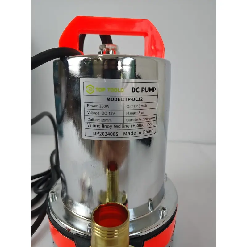MÁY BƠM CHÌM, BƠM TÕM TP-DC 12, MÁY BƠM CHÌM, BƠM TÕM SỬ DỤNG ĐIỆN 12V, TIỆN LỢI DỄ DÀNG SỬ DUNG, AN TOÀN TUYỆT ĐỐI - bảo hành 6 tháng 4