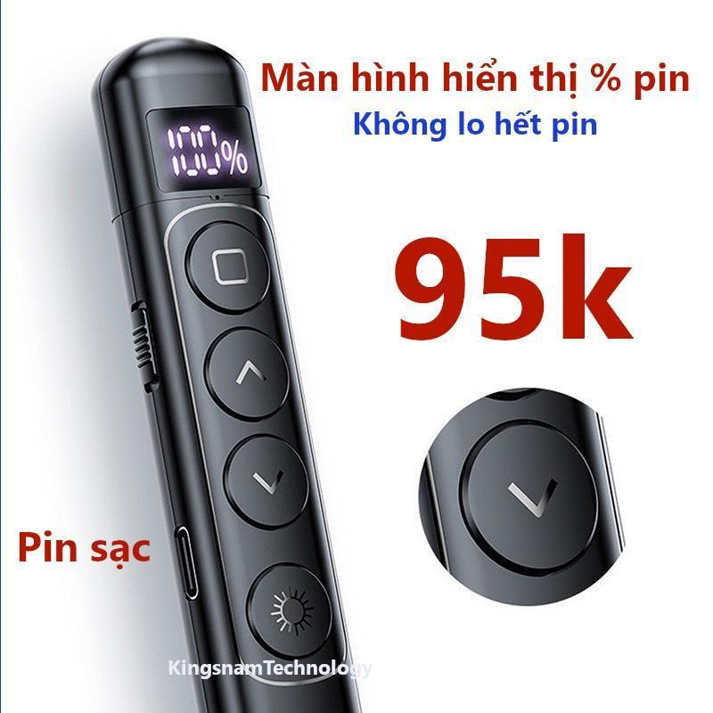 Bút Thuyết Trình Không Dây Cổng USB Cho PC Laptop PPT pin sạc Bút Trình Chiếu Powerpoint Slide Điều Khiển Clicker