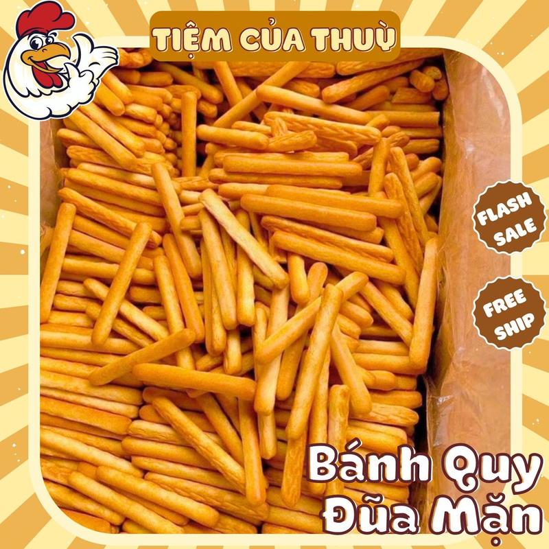 500G Bánh Quy Đũa Mặn Bơ Sữa Bánh Quy Que Tăm Bánh Quy Đũa Liên Hưng đồ 1k Tiệm ăn vặt Thuỳ Bùi