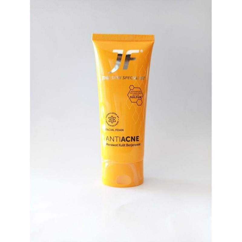 JF Sulfur Anti Acne Facial Foam 70gr Wajah 3