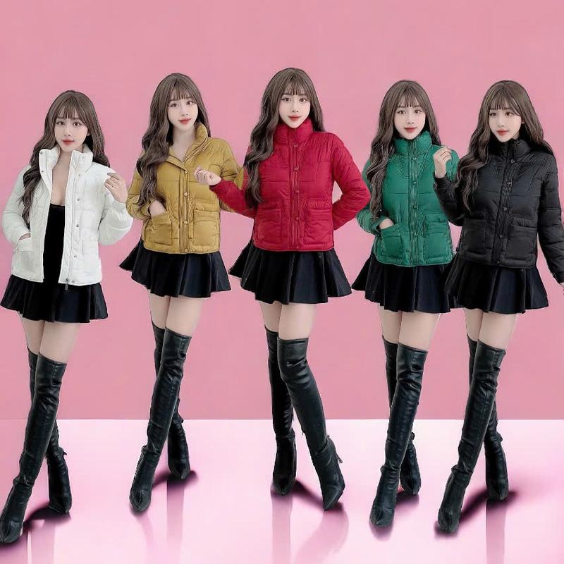 G9211 Áo Khoác Phao Siêu Nhẹ Siêu Ấm Thời Trang