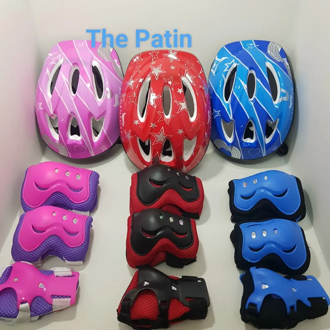 Bộ đồ bảo hộ chân tay mũ cho bé trượt patin, scooter hàng đẹp giá rẻ, bộ phụ kiện bảo hộ patin trẻ em hàng cao cấp giá rẻ - Thepatinshop