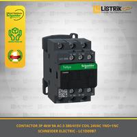 Gambar CONTACTOR SCHNEIDER ELECTRIC TESYS D 3P 4kW 9A AC-3 380/415V COIL 24VAC 1NO+1NC - LC1D09B7 dari listrikkitaofficial Kota Administrasi Jakarta Timur 1 Tokopedia