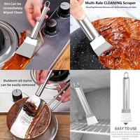Gambar 【Apligod】SPATULA PENGIKIS NODA KERAK DAPUR SERBAGUNA SCRAPER KAPES BESI GAGANG KARET - Curved dari Apligod Kota Bekasi 3 Tokopedia