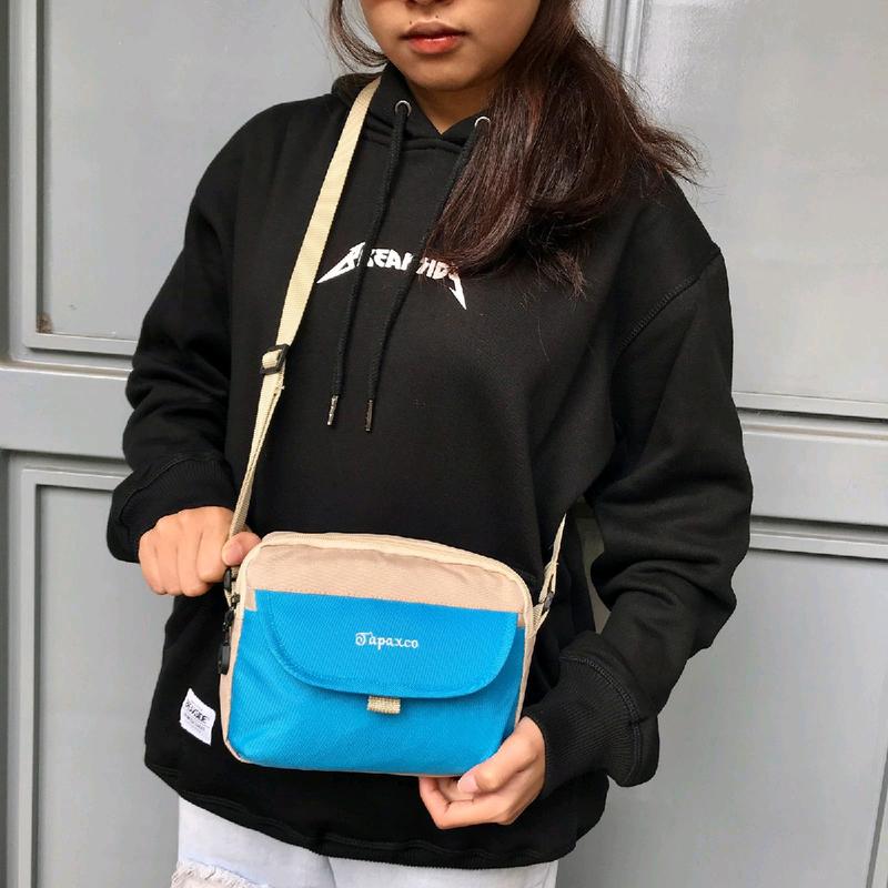 TAPAXCO Tas Selempang Pria Zepeto Slingbag Casual Local Original 3
