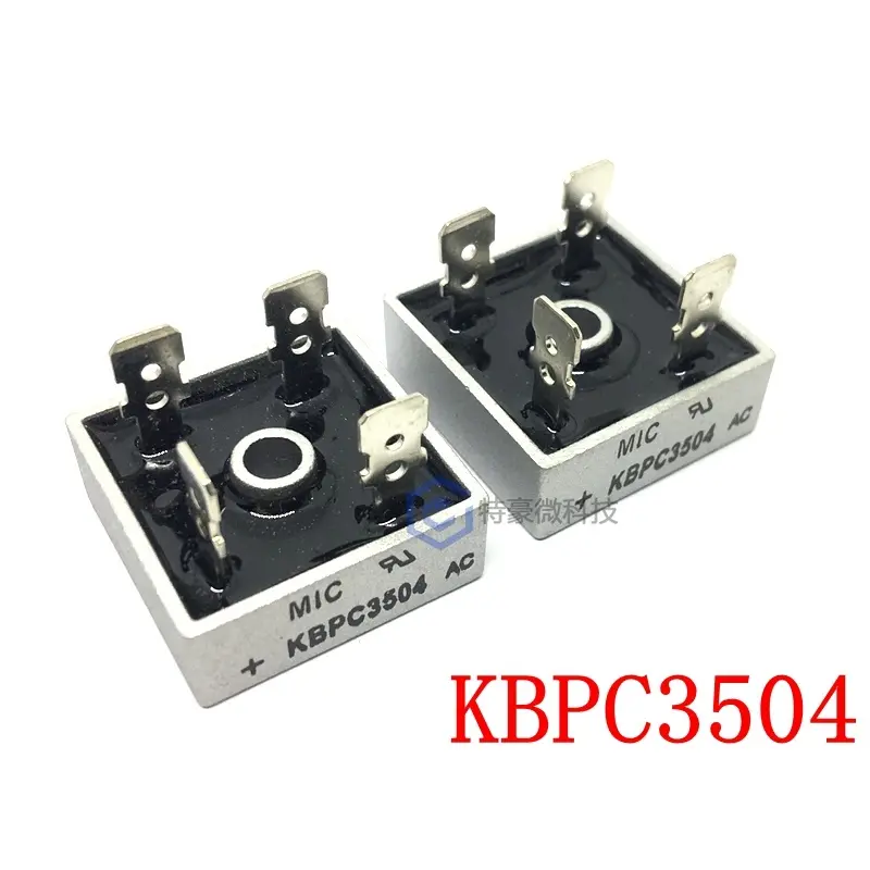 2pcs KBPC3504 35A 400V inverter bridge rectifier bridge new original