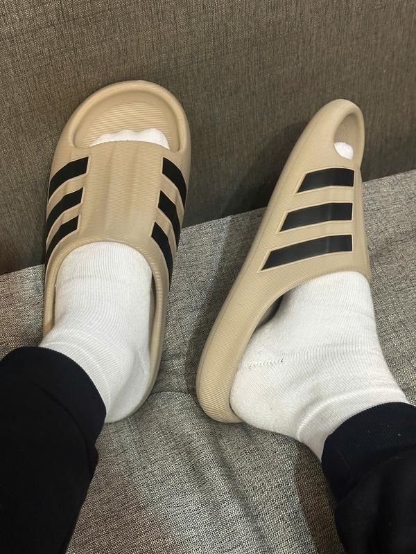 Dép 3 sọc mẫu mới nam nữ - Dép cao su non đúc nguyên khối nhẹ êm chân DéP