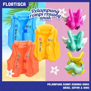 Floatisca Pelampung Rompi Anak Polos Vest Swim Anak Step ABC Pool School Ban Life Air