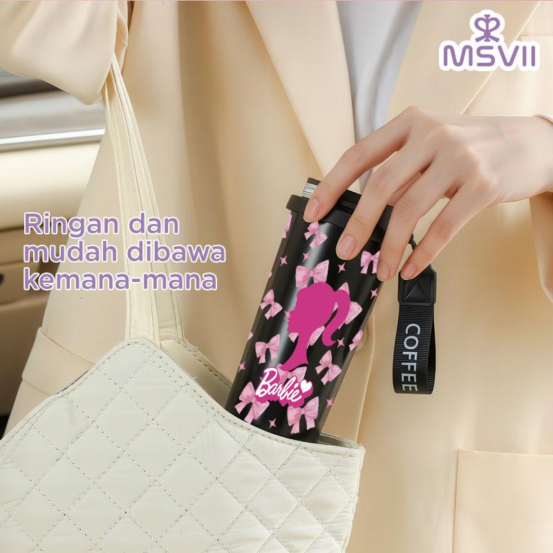Barbie Pink Bow Series Tumbler COD MSVLL(500ml) Ready Stock, Versi upgrade 316 + Lapisan Keramik, cocok untuk pria/wanita/anak/pelajar DM153 DM150 B361 B362 B366 Barbie Pink Bow Series Tumbler COD MSVLL(500ml) Ready Stock, Versi upgrade 316 + Lapisan Keramik, cocok untuk pria/wanita/anak/pelajar DM153 DM150 B361 B362 B366