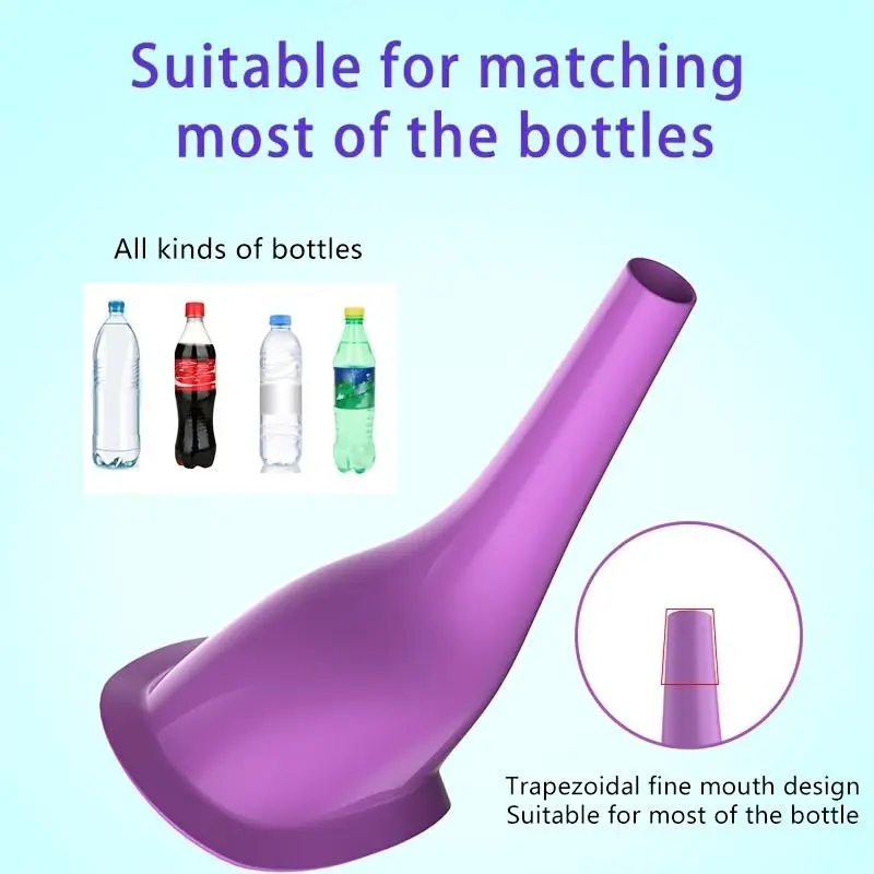 Portable Car Urine Bottle, Foldable Car Emergency Urine Bottle, Car Accessories for Outdoor Camping Travel 3