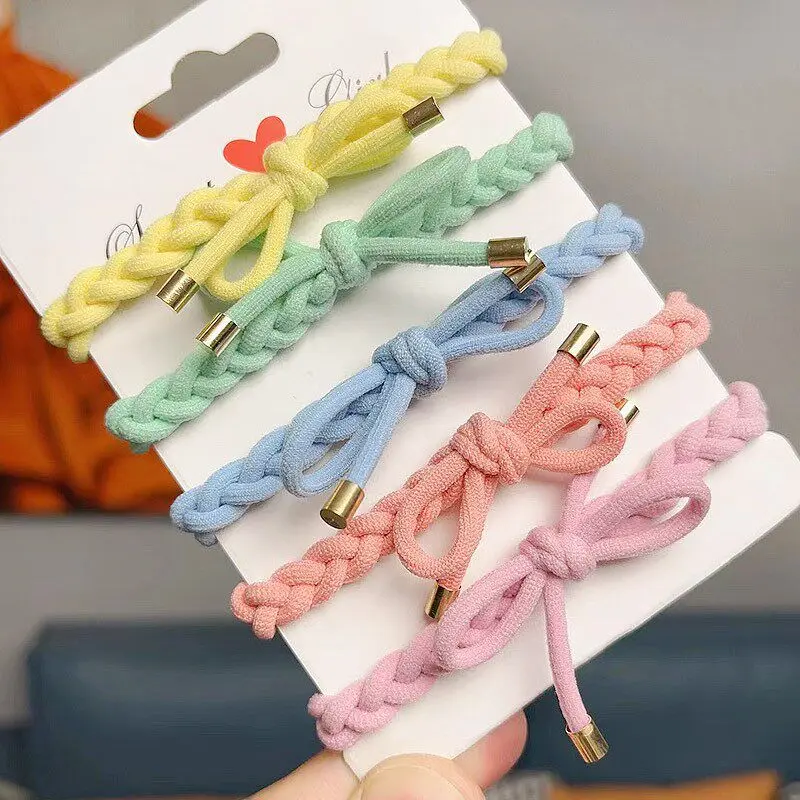 Thick Korean-style hair ties (2026 version), simple and  display picture 1