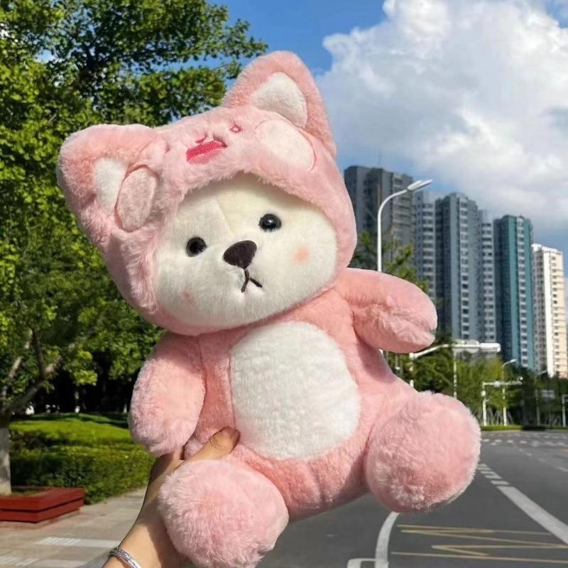  Biến thành Lena Gấu Búp Bê Stitch Gấu Bông Đồ Chơi Sang Trọng Ngày Lễ Tình Nhân Gấu Trúc Vải Búp Bê Quà Tặng Cô Gái 