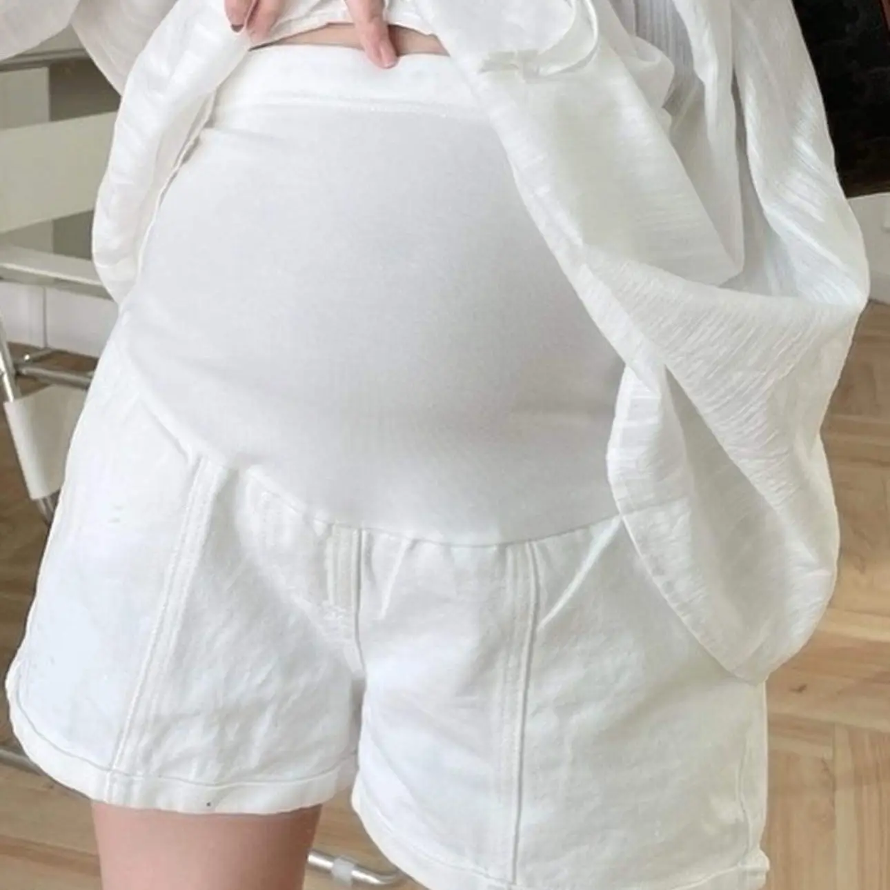 [Combo Siêu Hời] 2 Quần Sooc Kaki Cho Mẹ Bầu Siêu Êm Siêu Rẻ