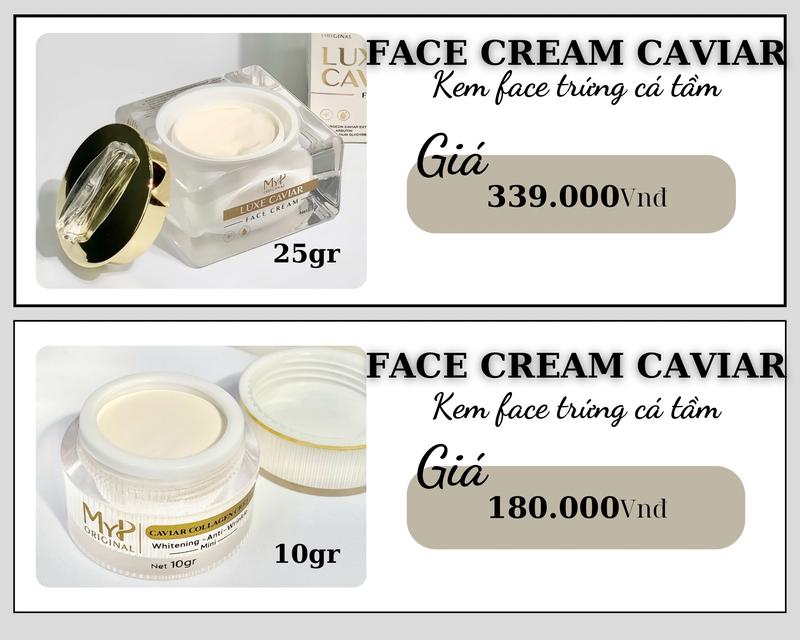 MyP Kem Face Collagen Mini 10gr / Full 25gr  Skincare Chăm Sóc Da Làm Đẹp Da Dưỡng Ẩm Da Nữ