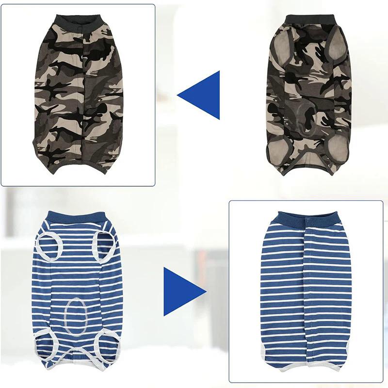 Product Introduction of Bộ đồ phục hồi cho chó, Quần áo phẫu thuật vết thương bụng, Áo vest Onesies cho thú cưng chống liếm, Thích hợp cho chó sau phẫu thuật, Bộ đồ khử trùng 12
