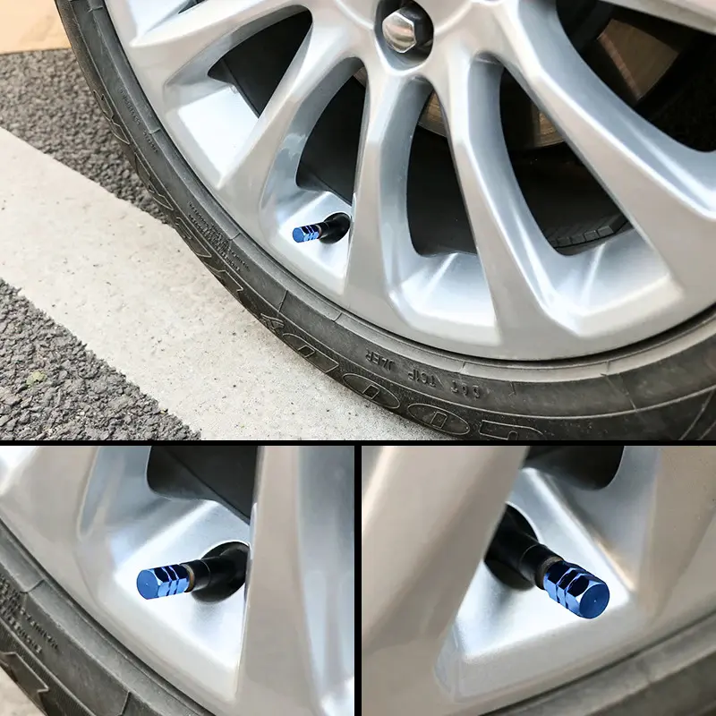 Mũ Đai Ốc Van Lốp Bánh Xe Ô Tô, 10 Cái, Chất Liệu Nhôm, Nắp Thân Vành Lốp, Chống Bụi Không Khí Và Nước, Thích Hợp Cho BMW, Phụ Kiện Xe Hơi Moto Ô Tô, Dụng Cụ 1