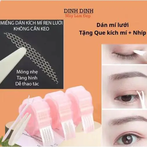 Adhesive free double eyelid patch,Natural invisibility,Sticky when in contact with water,Adjust eye shape