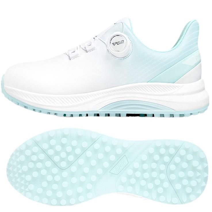 [PGM] Golf Shoe Summer Women's Shoes Waterproof Knob Women's Sports Shoes Non-Slip Shock-Absorbing Lightweight Nail-Free Shoes Xz363 4