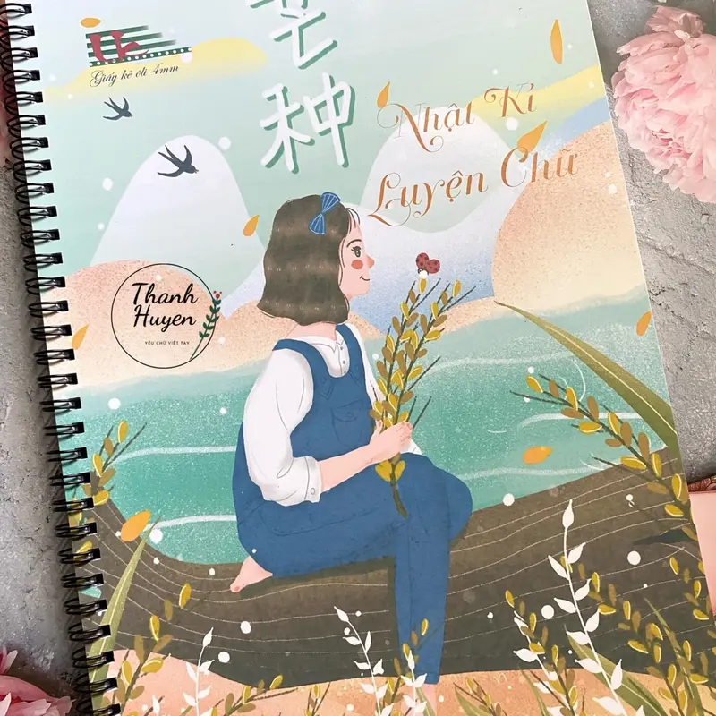 sổ luyện chữ đẹp oli, caro, kẻ ngang (Tặng giấy viết tên) 0