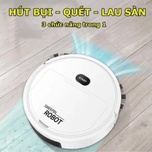 Robot quét nhà, hút bụi, lau nhà thông minh. Máy Hút Bụi đa chức năng giá rẻ #Làm Sạch