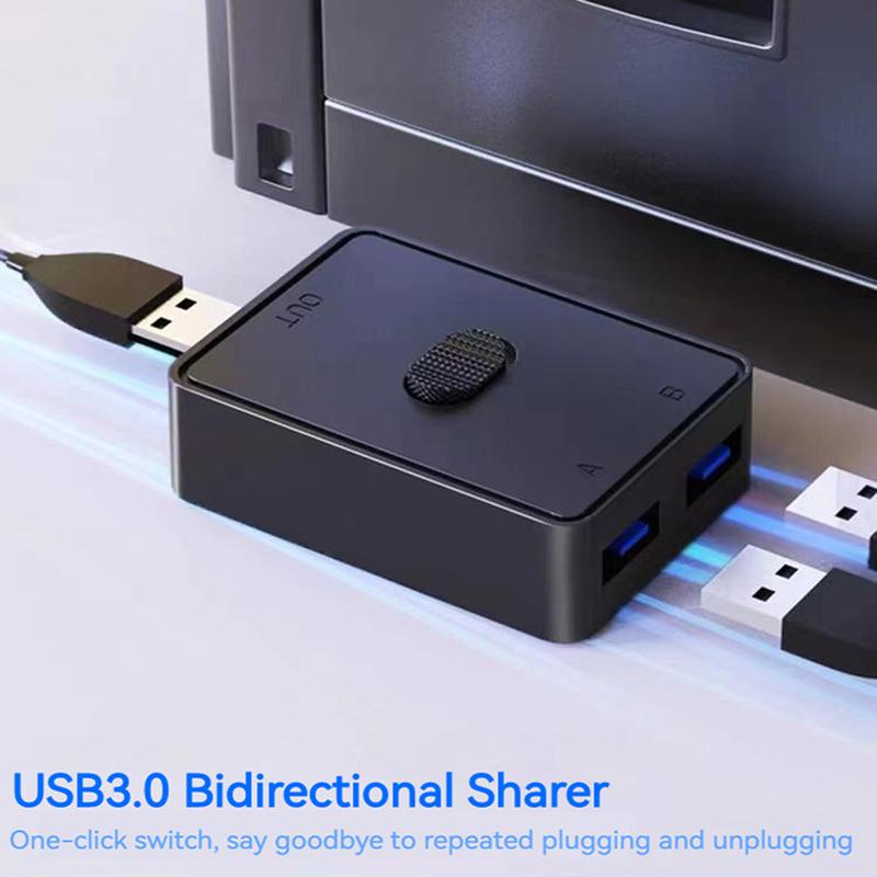 USB Switch Fast Data Transfer USB 3.0 Switch Selector for Printer ...