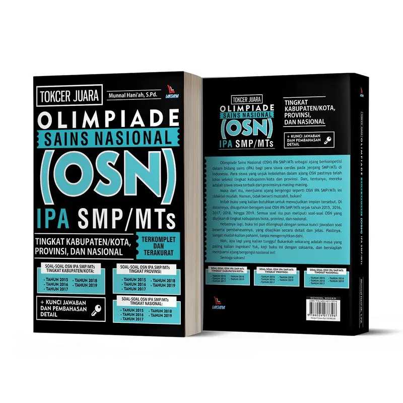 Buku Tokcer Juara Olimpiade Sains Nasional (OSN) IPA SMP/MTs - Munnal Hani’ah, S.Pd. - Laksana Siswa