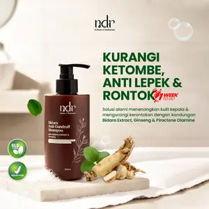 Nature d' Radiance Bidara Anti Dandruff Shampoo 300ml
