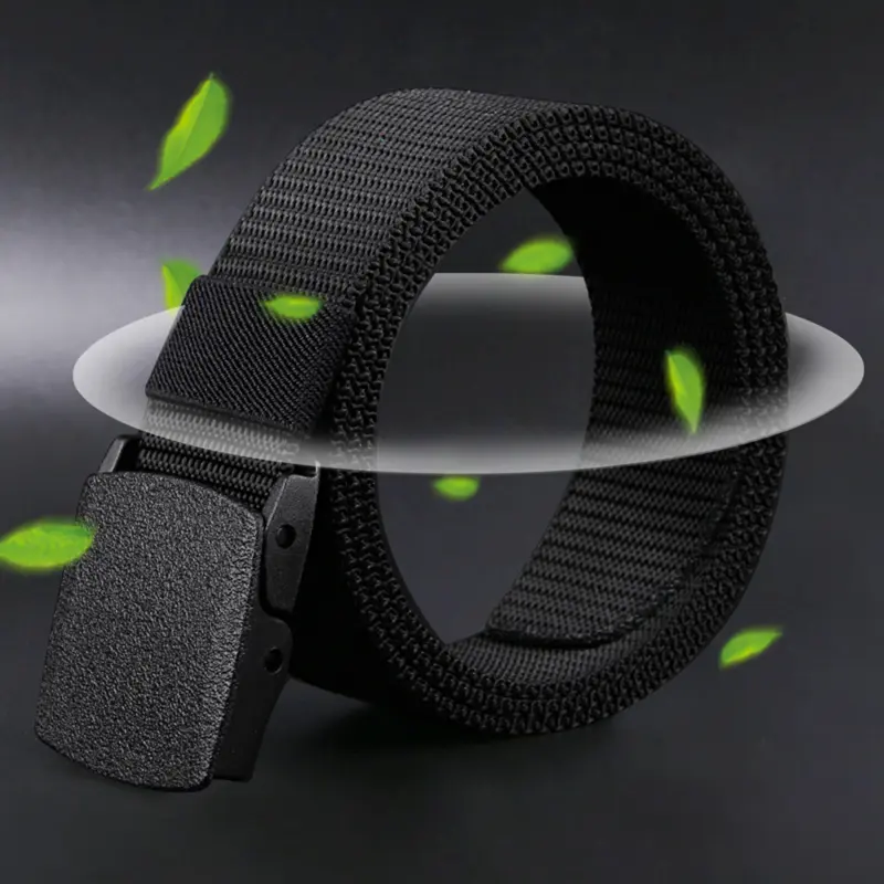 1pc Military Nylon Adjustable Belt Men Female Belts Men Outdoor Travel Tactical Waist Belt With Metal Buckle For Pants 2023