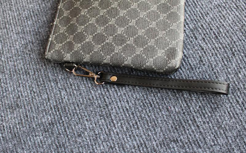 Product Introduction of High-End Clutch Bag Personality Trendy Fashion Men's Bag 2024 New Clip Bag Men's Handheld Bag Long Wallet Women 16