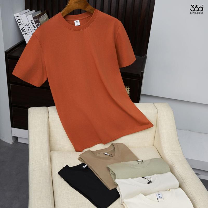 Product Introduction of Áo thun nam trơn thoải mái thương hiệu 360 Boutique áo phông nam thoáng kí, thấm hút tốt - APTTK607 2