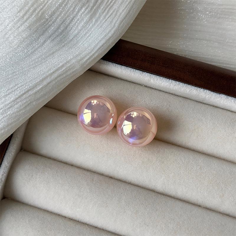 Product Introduction of Fashion Pink  Stud Earrings For Beauty Women Simple Elegance Light Luxury Ear Accessories Fashion Party  Gifts 21