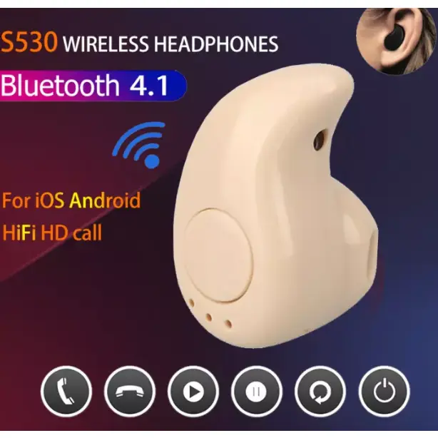 [HCM][BÁN GIÁ SỈ] - TAI NGHE NHÍ THỜI TRANG - TAI NGHE BLUETOOTH - TAI NGHE NHÉT TAI KHÔNG DÂY - TAI NGHE S530 S630 - TAI NGHE HẠT ĐẬU MINI  ĐÀM THOẠI NGHE NHẠC LÊN ĐẾN NHIỀU GIỜ LIỀN PIN TRÂU