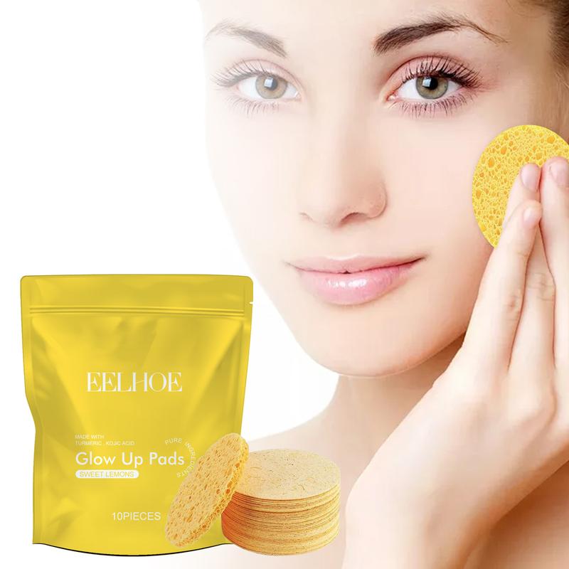 Product Introduction of Turmeric Cleansing Pad Deeply Cleanses Skin, Removes Dirt, Controls Oil and Softens Exfoliated, Tender Skin 21