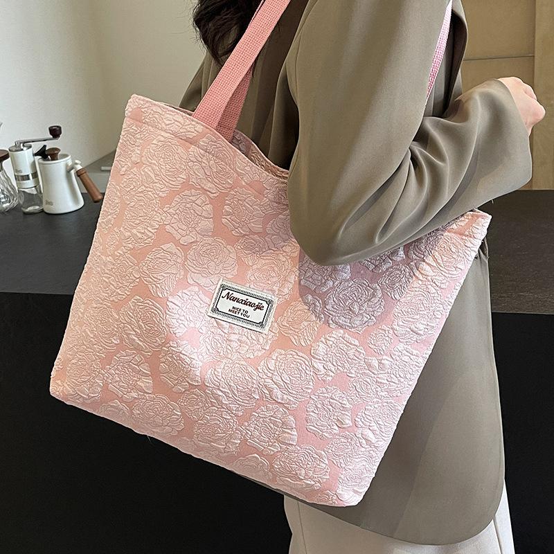 Túi Vải Bố, Hàn Quốc Và Độc Đáo, Thời Trang Mới, Thích Hợp Đi Lại, Dành Cho Nữ Sinh Viên Đại Học, Túi Đeo Vai, Lý Tưởng Cho Lớp Học, Xu Hướng 2024 7