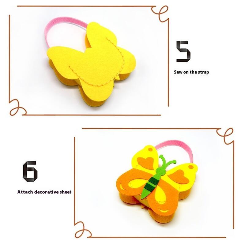 Product Introduction of Túi Thủ Công Cho Trẻ Em, Có Nhạc May Vá, Chất Liệu Vải Không Dệt, Tự Làm, Thiết Kế Hoạt Hình, Dán Ba Chiều, Làm Đồ Chơi Bộ Ghép Hình, Thân Thiện Với Môi Trường, Được Làm Bằng Vật Liệu Túi Toy 9