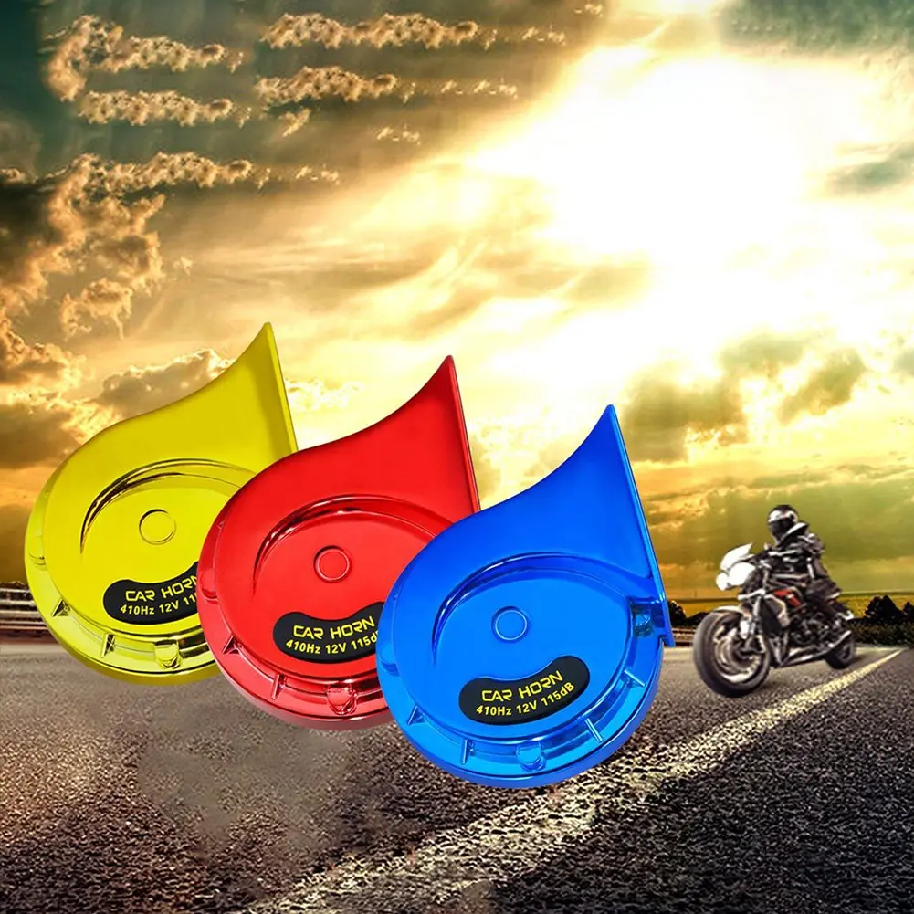 💕2pcs Waterproof  Trumpet High / Low  12V Speaker Kit for Car Motorcycle