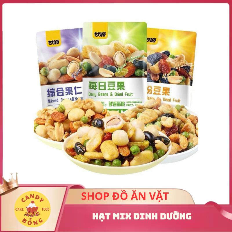  Mix các Loại Hạt Dinh Dưỡng Sấy Giòn Đậu Hà Lan Đậu Tằm Cove Hạnh nhân Hạt điều Hạt Lạc Đậu Phộng Hạt Dinh Dưỡng Tập Gym ăn vặt ngày tết Snack Cay Food Nuts Thức Ăn 