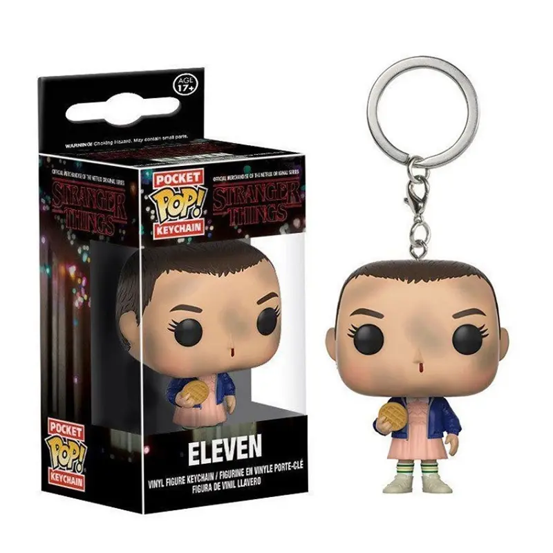 Anime Stranger Things Eleven Steve Robin Dustin, Funko POP, Rantai ...