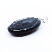 Gambar Liontin Batu Giok Hitam Chakra Crystal Healing Natural Stone - VeE dari Vee Jewelry Store Kota Bekasi 2 Tokopedia