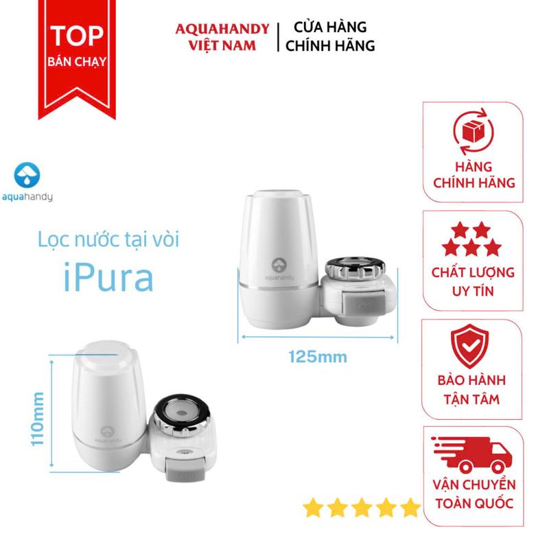 Product Introduction of Thiết Bị Đầu Lọc Nước Trực Tiếp Tại Vòi 5 Lớp Aquahandy iPura Lọc Sạch Tạp Chất Dễ Dàng Lắp Đặt 0